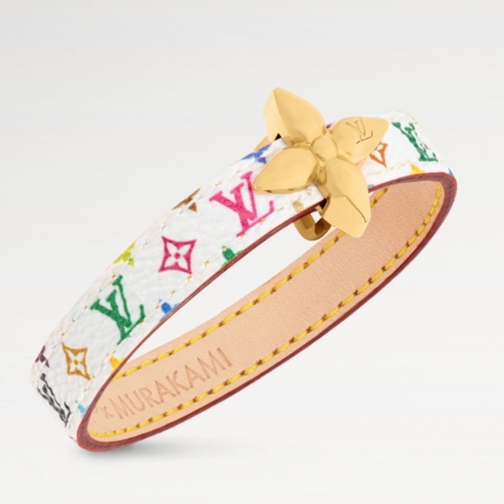 LV MURAKAMI MINI FLOWERGRAM BRACELET - Picture 3 of 4